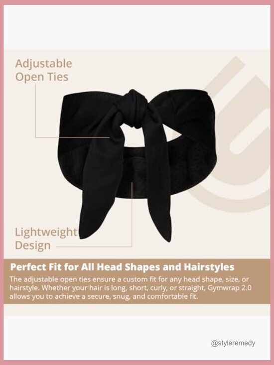 Sweat-Wicking Adjustable Headband for Sports & Running